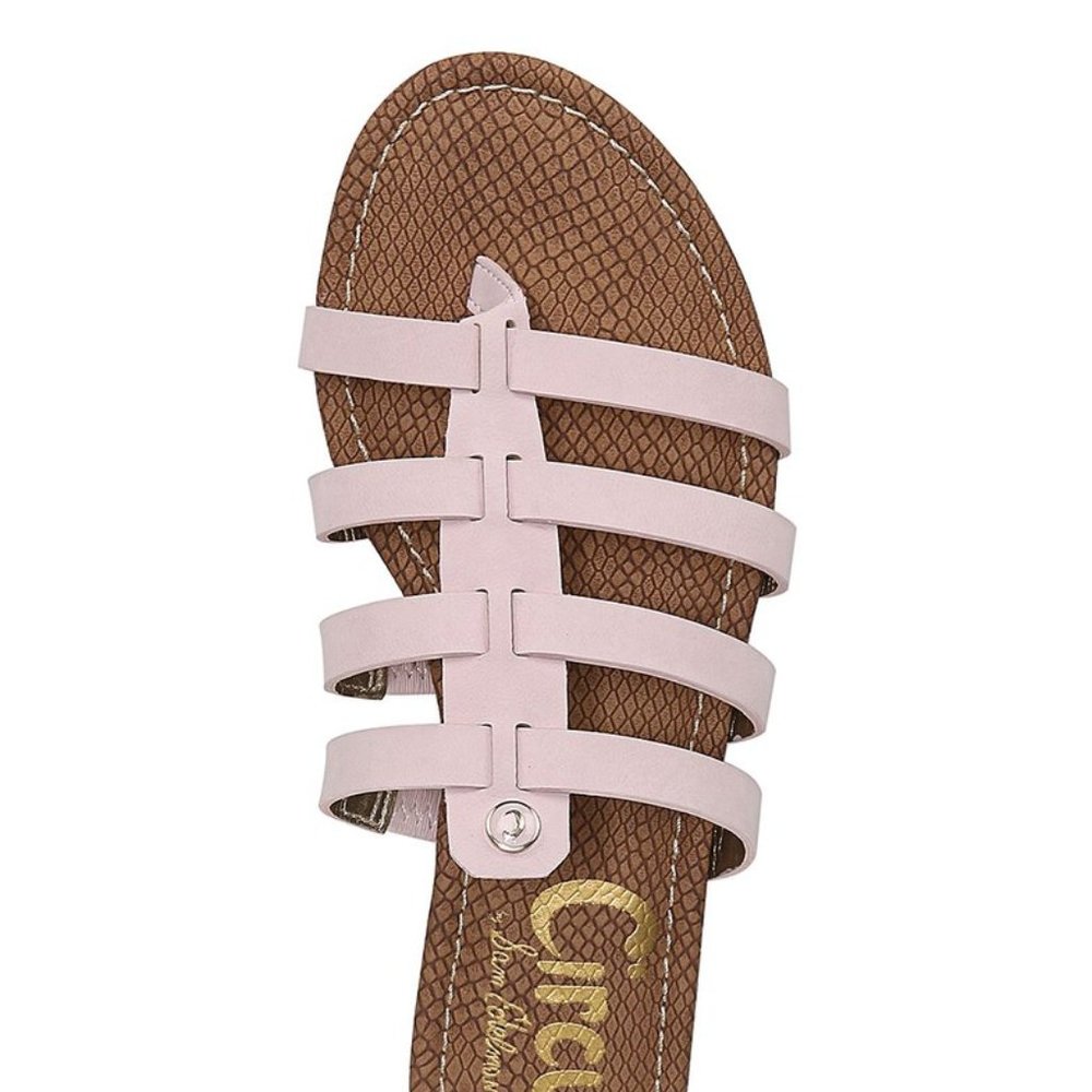 NEW Circus By Sam Edelman Colby Slide Sandal ROSE PINK SLIP ON NIB FLATS - Picture 3 of 6